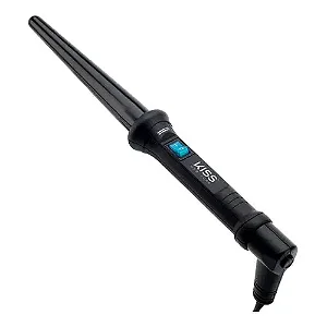 Kiss New York Curl Wand Modelador de Cachos Cilíndrico 1 Pol 210°C 410°F