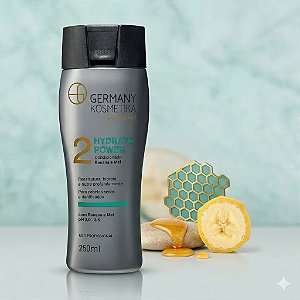 Germany Kosmetika Condicionador Hydrate Power Banana e Mel Hidratação e Brilho 250ml