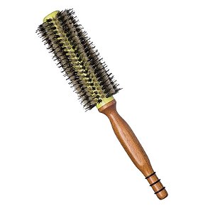 Vertix Escova Pro Long 27 Redonda para Alisamento Profissional Cerdas Javali e Nylon