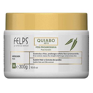 Felps Professional Quiabo XBTX Máscara Pós Progressiva Controle de Frizz 300g