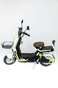 Scooter Elétrica PACIFIC DF-U9 350W 48V Branco/Verde