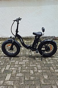 Bicicleta Elétrica ATOMI ZX201 48V Preto