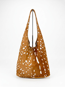 Bolsa em Couro Bambi Caramelo