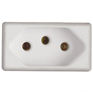 Tramontina Liz Modulo Tomada 2P+T 20A 250V Branco