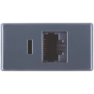 Tramontina Liz Modulo Tomada Transmissão Dados RJ45 cat. 6 Grafite