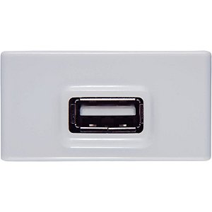 Tramontina Liz Modulo Tomada USB Bivolt 1,5A Branco