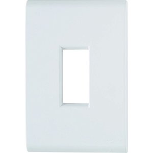 Tramontina Liz Placa 1 Posto Vertical 2x4 Branca