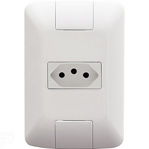 Tramontina Aria Conjunto 2x4 1 Tomada 2P+T 20A 250V Branco