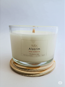 Vela Aromática Alecrim – Frescor e Bem-Estar