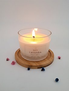Vela Aromática de Lavanda – Relaxamento, Tranquilidade e Bem-estar