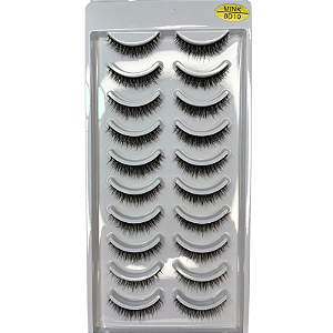 Cílios Postiços 10 - 10 Pares