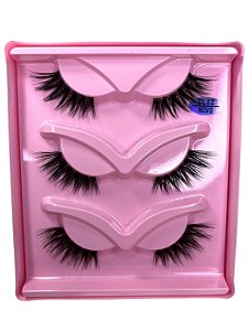 Cílios Postiços Amor Anjo SL12 - 3 Pares