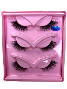 Cílios Postiços Amor Anjo SL07 - 3 Pares