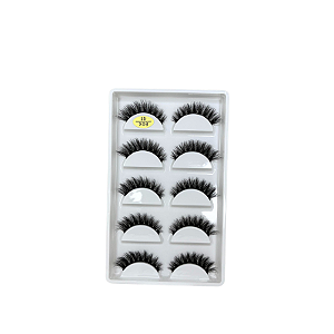 Cílios Postiços Profissionais X08 - 5 Pares