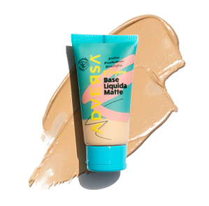 Base Líquida Matte Vegana - Adversa