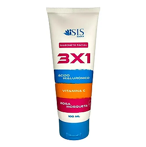 Sabonete Facial 3x1 - Ísis Make-up