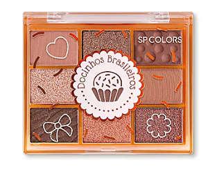 Paleta de Sombras Docinhos Brasileiros A - SP Colors