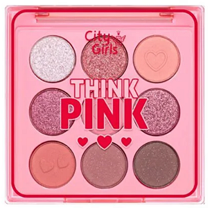 Paleta de sombra Think Pink A - City Girls