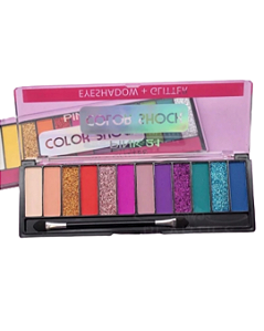 Paleta de Sombras Color Shock 01 - Pink 21