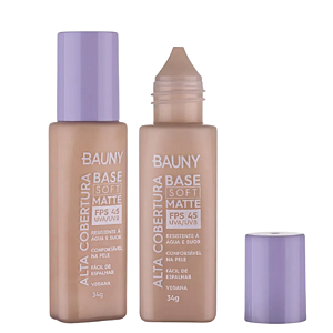 Base Soft Matte Alta cobertura - Bauny