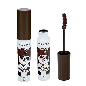 Máscara Para Cílios Big No Panda Marrom - Vizzela