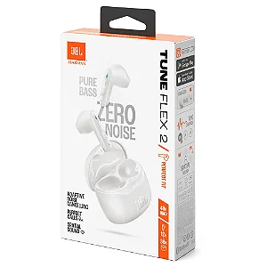 Fone de Ouvido JBL Tune Flex 2 - Branco