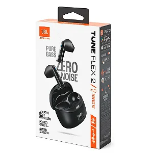 Fone de Ouvido JBL Tune Flex 2 - Preto