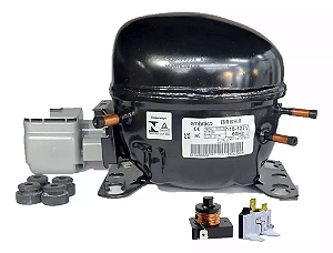 Motor Compressor Embraco 1/4+ R134a EMR80HLR 220V