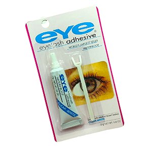 Cola de Cílios Branca EYE – Secagem Transparente & Fixação Precisa