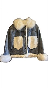 JAQUETA JEANS FEM MADRE REINA 80229