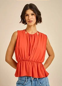 REGATA MOB SOBREPOSTA DECOTE HALTER AJUSTAVEL FEMININO