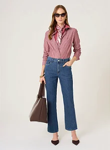 CALÇA JEANS ISIS CIGARRETE DUDALINA AZUL MÉDIO FEMININO