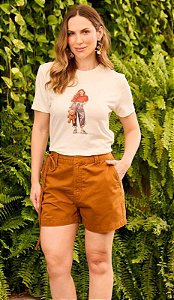 TSHIRT OSMOZE FEMININA OFF WHITE 158