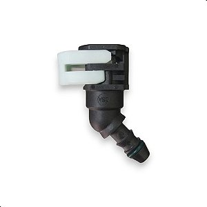 1 Conector Engate Rapido Combustivel 45° 8mm X 10mm