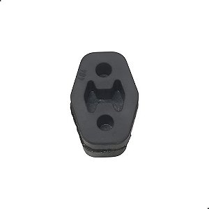 1 Coxim Borracha Escapamento Gol Parati Saveiro G5 G6 G7 Preto