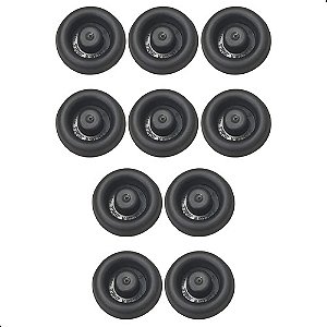 10 Borracha Assoalho Pequena Gol Parati Saveiro Voyage 20mm