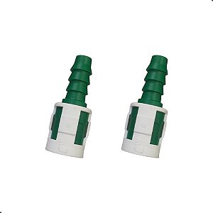 10 Conector Engate Rápido Para Mangueira Tecalon 8mm X 10mm