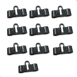 10 Grampo Fixacao Mangueira Uso Automotivo Vw Fiat Ford Gm