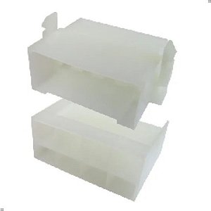 10 Plug Conector 8 Vias Tampão Porta Malas Sem Terminal Som