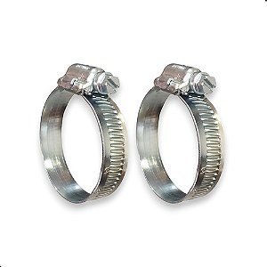 12 Abraçadeira 38mm Fechada  X 51mm Aberto Fita Larga 14mm Cinza