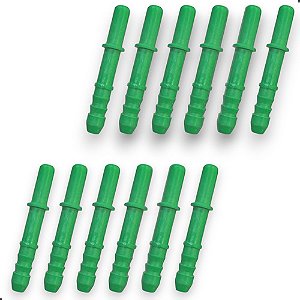 12 Conector Engate Emenda Para Mangueira De Combustível 8mm