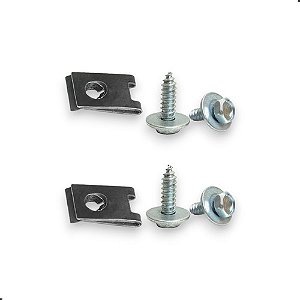 14 Parafuso + 14 Presilha Tanque Combustível Opala E Caravan