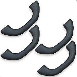 04 Alças Teto Pqp Vw Up! Up Tsi Black Red Original Vw Novo