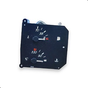 Relógio Temperatura Gasolina Omega 93 Até 98 Fundo Branco