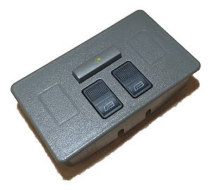 Moldura Cinza Console Santana C/ Interruptor Vidro Eletrico