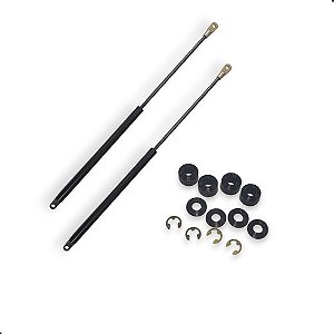 Kit Trava Bucha + Amortecedor Tampa Malas Gol /95 Gti Gts Gt