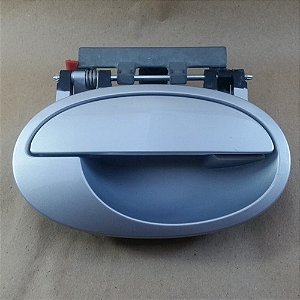 Maçaneta Externa Corsa Meriva Traseiro Ld Gm Prata