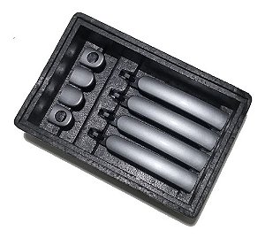 Jogo Maçaneta Porta Gol G5 Voyage Fox Polo Prata Tungsten