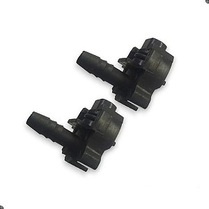 Par Conector Engate Reservatorio Agua Nissan Ford Peugeo 90°