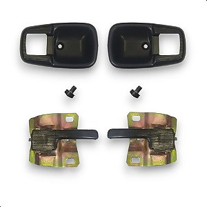 Par Maçaneta Interna Moldura Porta Dianteira Kombi 75 A 2013